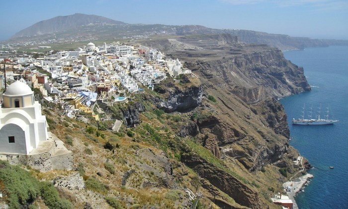 santorini travel adrian caffery