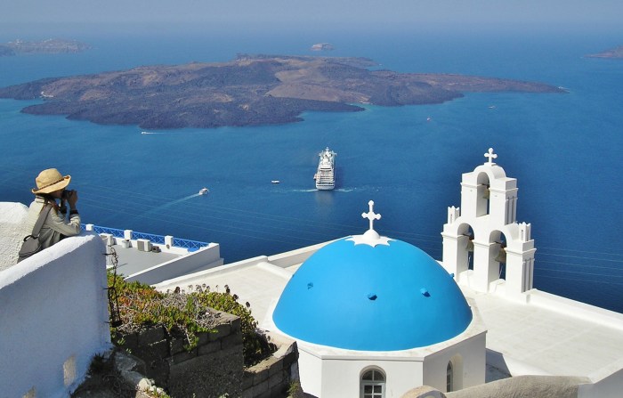 santorini travel adrian caffery