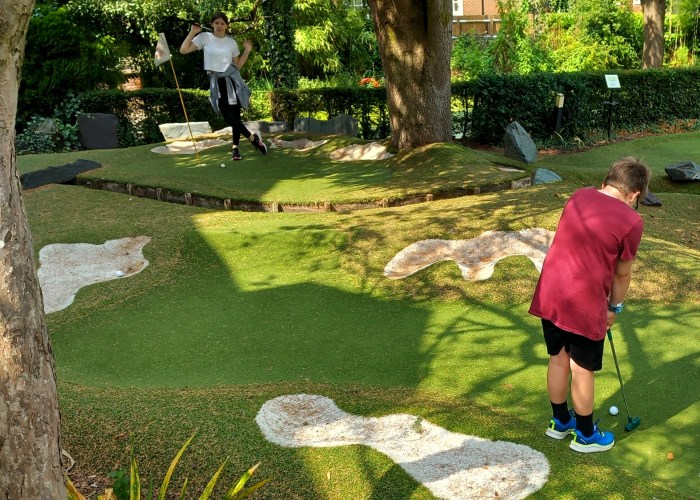Mini golf at The Belfry, Sutton Coldfield