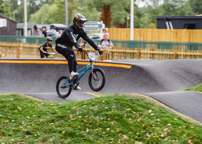 BMX pump track, Billing Aquadrome, Northampton
